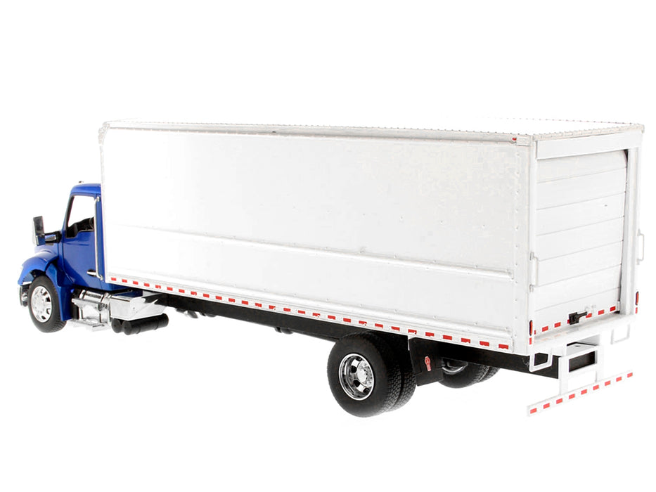 Kenworth T280 with Supreme Signature Van Truck Body Blue and White "Transport Series" 1/32 Diecast Model by Diecast Masters - Miniature Motors