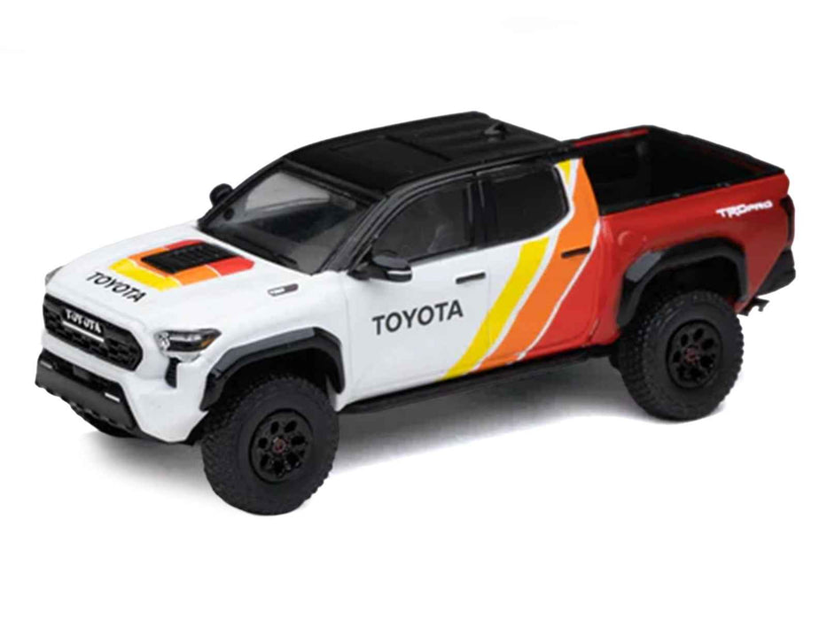 Toyota TRD PRO 4 Car Set Limited Edition to 500 pieces Worldwide 1/64 Diecast Model Cars by GCD