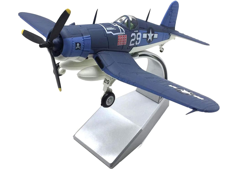 Vought F4U-1D Corsair Fighter Aircraft "VF-17 Jolly Rogers 16-Victory Ace Lt. (jg) Ira Kepford" (1944) United States Navy 1/72 Diecast Model Airplane