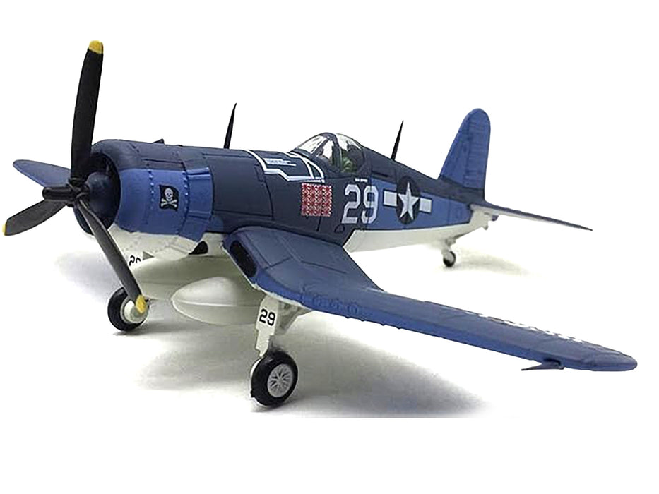 Vought F4U-1D Corsair Fighter Aircraft "VF-17 Jolly Rogers 16-Victory Ace Lt. (jg) Ira Kepford" (1944) United States Navy 1/72 Diecast Model Airplane