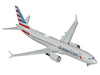 Boeing 737 MAX 8 Commercial Aircraft "American Airlines" (N326RP) Gray with Striped Tail "Gemini 200" Series 1/200 Diecast Model by GeminiJets