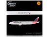 Boeing 777-200ER Commercial Aircraft with Flaps Down "American Airlines" (N788AN) Silver with Striped Tail "Gemini 200" 1/200 Diecast Model Airplane by GeminiJets