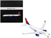 Airbus A220-300 Commercial Aircraft "Delta Air Lines" (N306DU) White with Red and Blue Tail "Gemini 200" Series 1/200 Diecast Model Airplane by GeminiJets