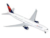 Boeing 767-400ER Commercial Aircraft "Delta Air Lines" (N482MH) White with Blue and Red Tail "Gemini 200" 1/200 Diecast Model Airplane by GeminiJets