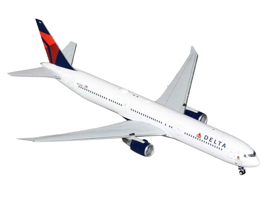 Boeing 767-400ER Commercial Aircraft "Delta Air Lines" (N482MH) White with Blue and Red Tail "Gemini 200" 1/200 Diecast Model Airplane by GeminiJets