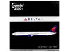 Boeing 767-400ER Commercial Aircraft "Delta Air Lines" (N482MH) White with Blue and Red Tail "Gemini 200" 1/200 Diecast Model Airplane by GeminiJets