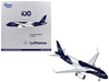 Airbus A320neo Commercial Aircraft "Lufthansa 100th Anniversary" (D-AING) White and Dark Blue "Gemini 200" Series 1/200 Diecast Model Airplane by GeminiJets