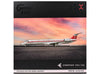 Embraer ERJ-145 Commercial Aircraft "JSX" (N960JX) White with Red Stripes "Gemini 200" Series 1/200 Diecast Model Airplane by GeminiJets