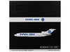 Boeing 727-200 Commercial Aircraft "Pan American World Airways - Clipper Goodwill" (N368PA) White with Blue Tail Graphics "Gemini 200" Series 1/200 Diecast Model Airplane by GeminiJets