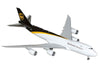 Boeing 747-8F Commercial Aircraft "UPS Worldwide Services" (N607UP) White with Brown Tail "Gemini 200" Series 1/200 Diecast Model by GeminiJets