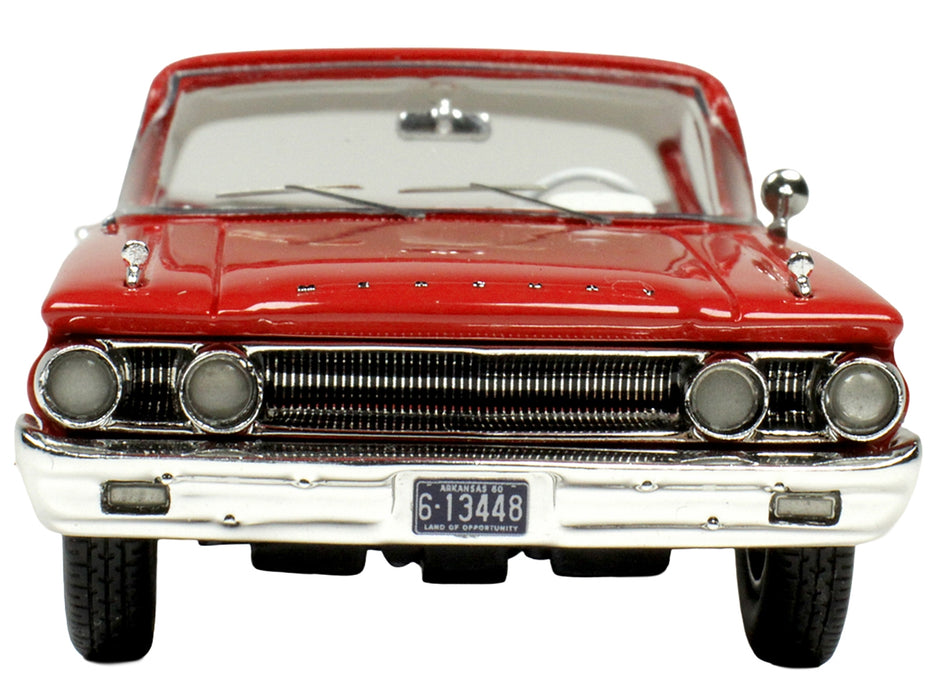 1960 Mercury Park Lane 4 Door Sedan Signal Red with White Interior Limited Edition to 200 pieces Worldwide 1/43 Model Car by Goldvarg Collection