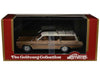 1964 Pontiac Safari Bronze Irid Metallic with Cream Top Limited Edition to 200 pieces Worldwide 1/43 Model Car by Goldvarg Collection
