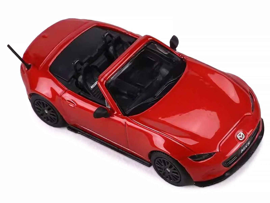 2024 Mazda MX-5 Roadster Orange Metallic 1/64 Diecast Model Car by GCD x Enchery