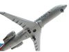 Bombardier CRJ200 Commercial Aircraft "American Eagle - Air Wisconsin" (N420AW) Gray with Red and Blue Tail 1/400 Diecast Model Airplane by GeminiJets