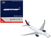 Airbus A330-900 Commercial Aircraft "Delta Air Lines" (N408DX) White with Red and Blue Tail 1/400 Diecast Model by GeminiJets