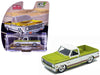 1972 Chevrolet C-10 Short Bed Pickup Truck Mustard Yellow and White "Mijo Exclusives" Series 1/64 Diecast Model Car by Greenlight