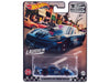 Chevrolet Corvette Z06 Drag Racer "Speed Society" Blue Metallic with Graphics "Boulevard" Series Diecast Model Car by Hot Wheels