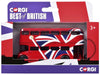 London Bus Red with UK Flag Graphics "Best of British" Series Diecast Model Car by Corgi