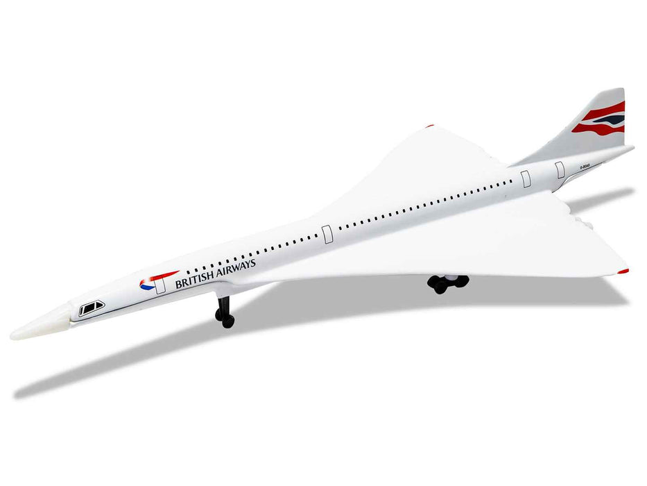 BAe/Aerospatiale Concorde Commercial Aircraft "British Airways" White "Best of British" Series Diecast Model by Corgi