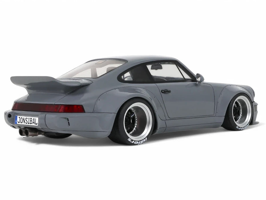 2015 Porsche RWB Jonsibal Gray 1/18 Model Car by GT Spirit