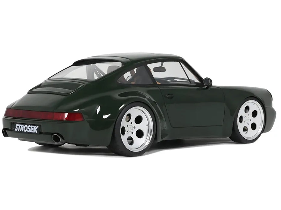 2024 Porsche 911 Strosek Mega 30 Green 1/18 Model Car by GT Spirit