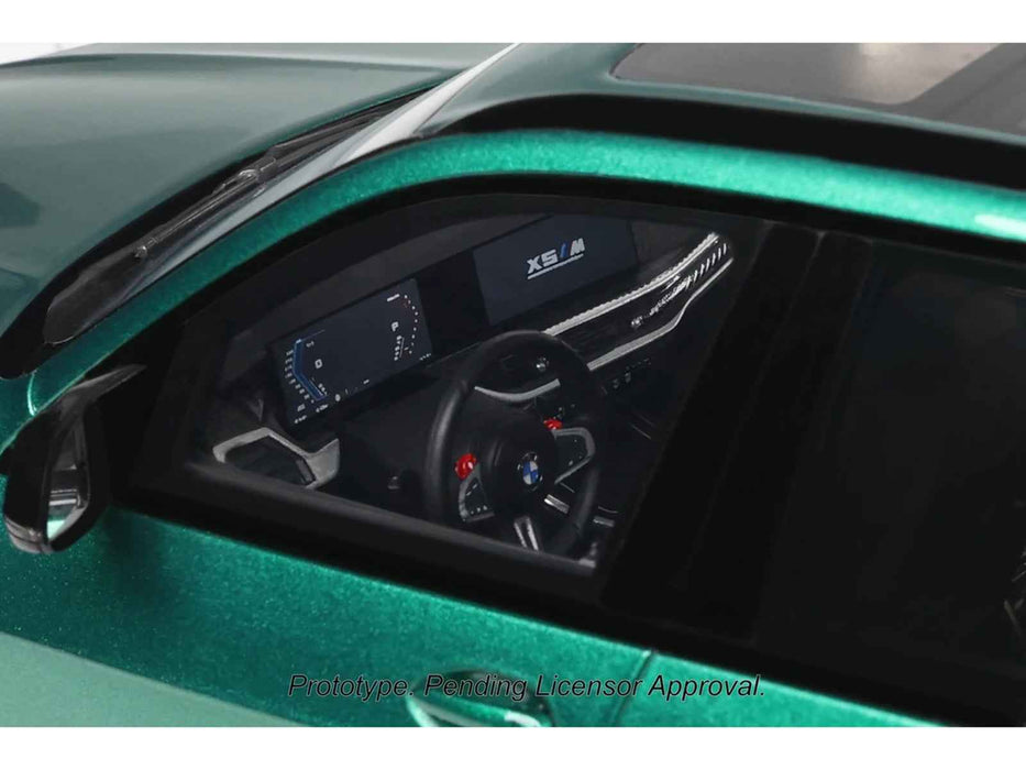 2023 BMW X5 M Competition Isle of Man Green Metallic 1/18 Model Car by GT Spirit