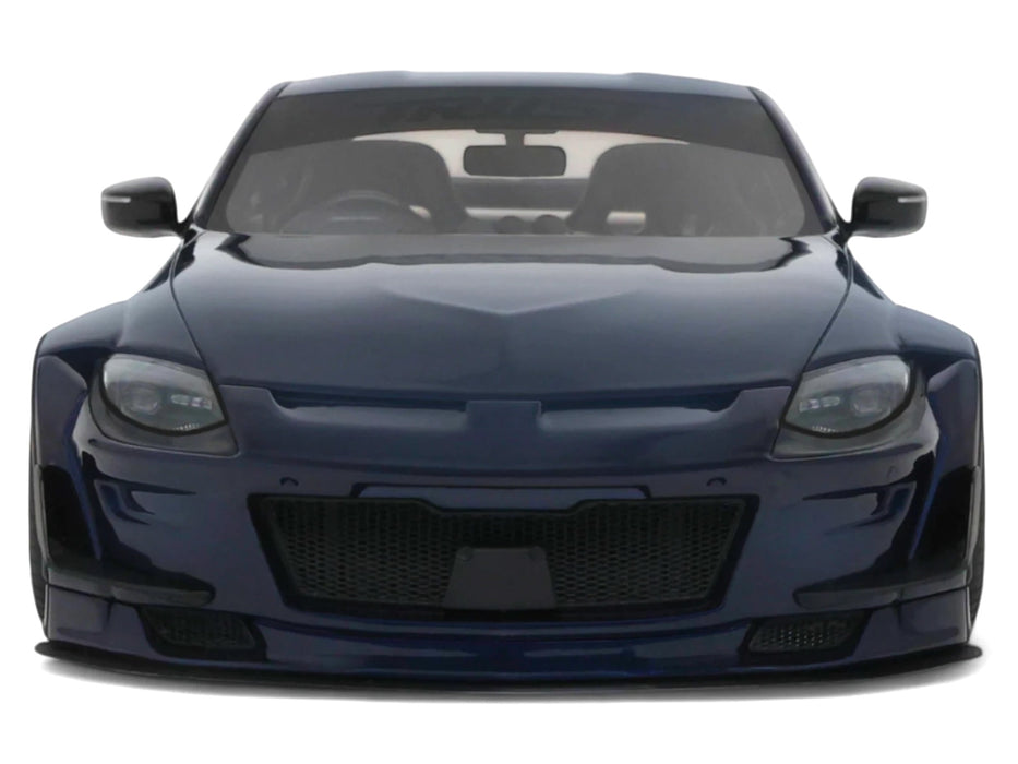 2023 Nissan 400Z by Pandem RHD (Right Hand Drive) Midnight Blue 1/18 Model Car by GT Spirit