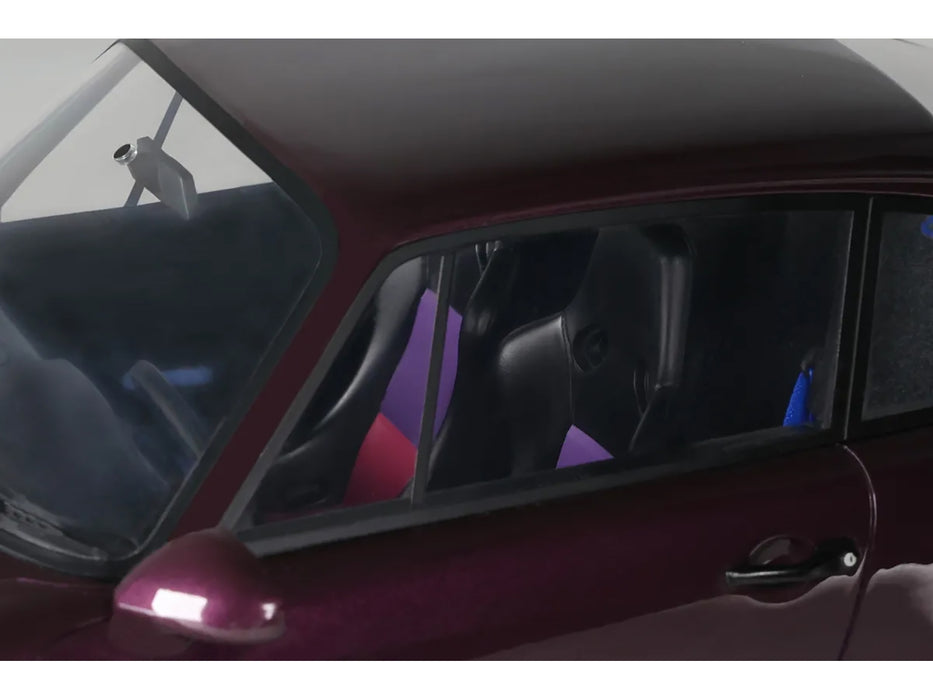 1992 Porsche 911 (964) Turbo S Purple Metallic 1/12 Model Car by GT Spirit