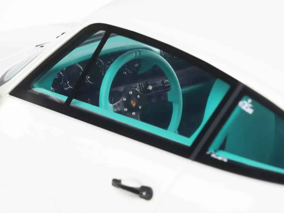 2023 RWB RWBA Slant Nose 964 Grand Prix White 1/18 Model Car by GT Spirit