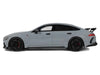 2024 Brabus Rocket 1000 Nardo Gray with Black Top 1/18 Model Car by GT Spirit