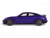 2023 Porsche Taycan Turbo GT Purple Sky Metallic 1/18 Model Car by GT Spirit