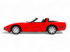 1995 Chevrolet Corvette C4 Convertible Torch Red 1/18 Model Car by GT Spirit