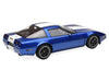 1996 Chevrolet Corvette C4 Grand Sport Blue Metallic with White Stripe 1/18 Model Car by GT Spirit