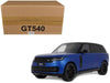 2024 Range Rover P615 SV Blue Metallic with Black Top 1/18 Model Car by GT Spirit