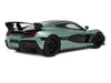 2024 Rimac Nevera R Green Metallic with Black Top 1/18 Model Car by GT Spirit
