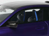 2025 BMW M2 CS Blue Metallic with Black Top 1/18 Model Car by GT Spirit