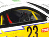 2021 Nissan Silvia (S15) LB-Super Silhouette RHD (Right Hand Drive) #23 White with Yellow Stripes 1/18 Model Car by GT Spirit