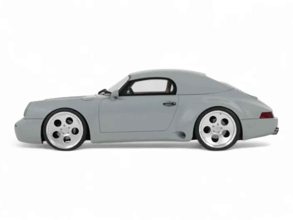 2023 Strosek Mega 30 Speedster (Porsche 911) Classic Gray 1/18 Model Car by GT Spirit