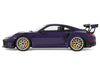 2021 Porsche 911 (991.2) GT2 RS Ultraviolet Metallic with Carbon Stripes 1/18 Model Car by GT Spirit