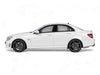 2007 Mercedes-Benz C63 AMG Diamond White 1/18 Model Car by GT Spirit