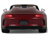 2019 Porsche 911 (991.2) Speedster #57 "Heritage Edition" Cherry Red Metallic 1/18 Model Car by GT Spirit