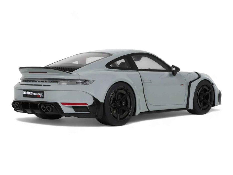 2023 Brabus Rocket-R Nardo Gray 1/18 Model Car by GT Spirit
