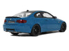 2007 BMW M3 E92 Blue Metallic with Black Top 1/18 Model Car by GT Spirit