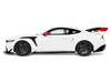 2025 Ford Mustang GTD "Spirit of America" Performance White with Blue and Red Stripes 1/18 Model Car by GT Spirit