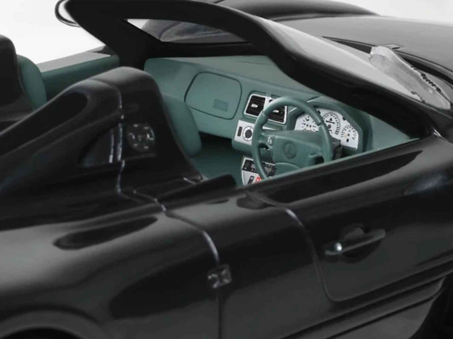 1999 Mercedes-Benz AMG CLK-GTR Roadster Gray Metallic 1/18 Model Car by GT Spirit