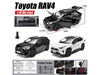 2023 Toyota Rav4 Hybrid Black 1/18 Diecast Model Car by Heimanba
