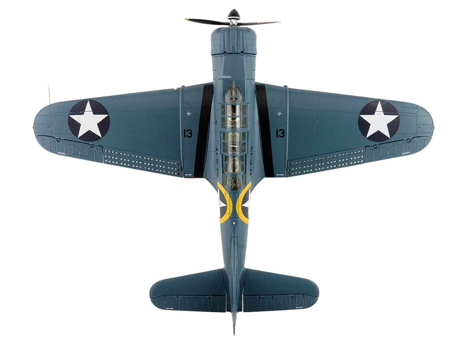 Douglas SBD-3 Dauntless Aircraft "06624 41-S-13 Operation Torch VS-41 USS Ranger" (1942) United States Navy "Premium Collection" 1/32 Diecast Model by Hobby Master