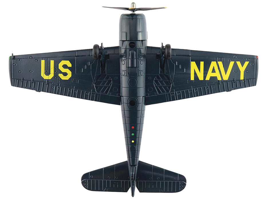Grumman F6F-5 Hellcat Fighter Aircraft "Blue Angels #2" (1946) United States Navy "Air Power Series" 1/72 Diecast Model by Hobby Master
