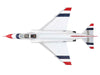 McDonnell Douglas F-4E Phantom II Fighter-Bomber Aircraft "Thunderbirds No.1 Plane 1973/74 Season" United States Air Force "Air Power Series" 1/72 Diecast Model by Hobby Master