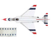 McDonnell Douglas F-4E Phantom II Fighter-Bomber Aircraft "Thunderbirds with Decals for No.1 to 7 planes 1973/74 Season" United States Air Force "Air Power Series" 1/72 Diecast Model by Hobby Master